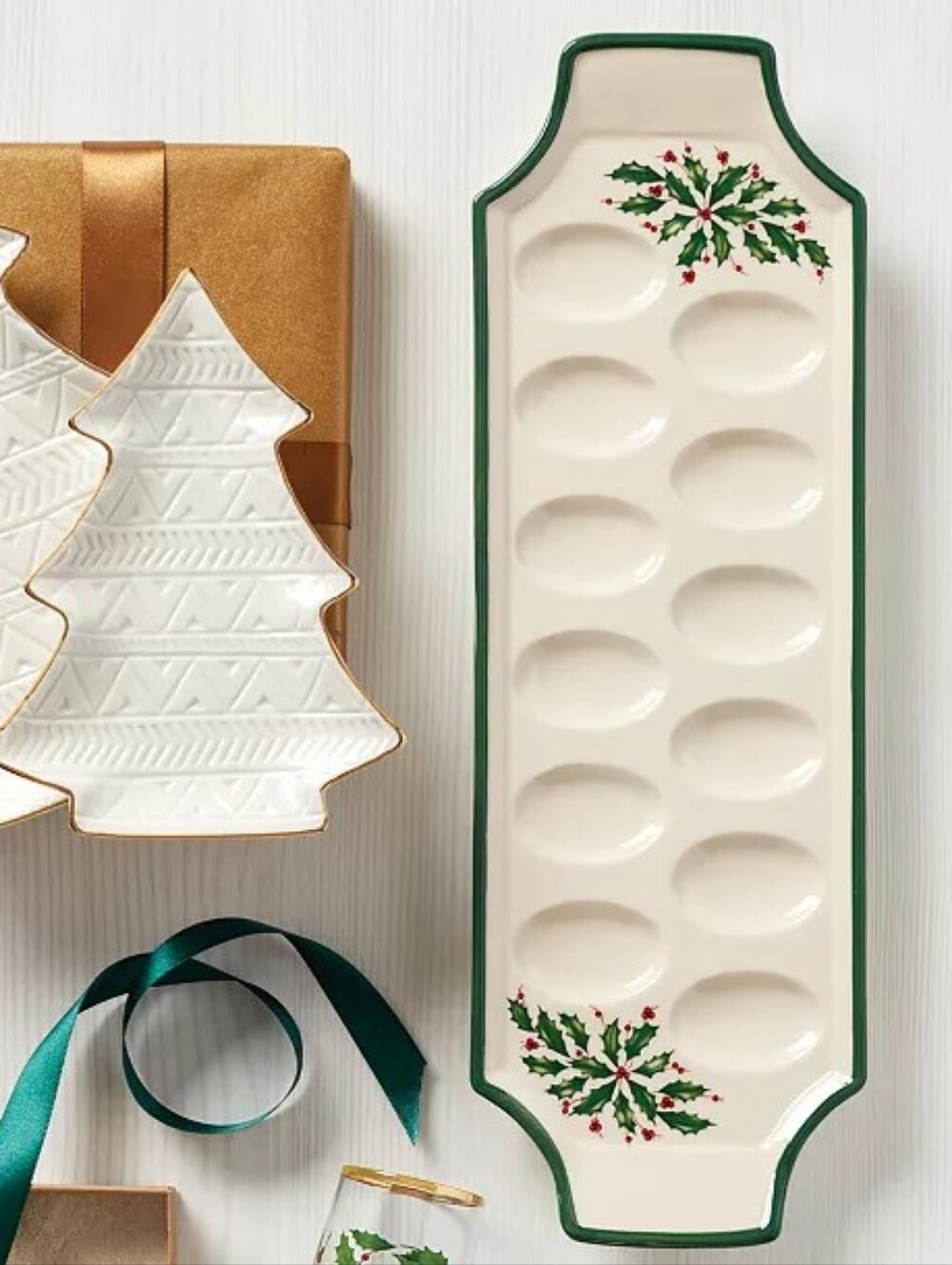 Lenox Holiday Deviled Egg Tray